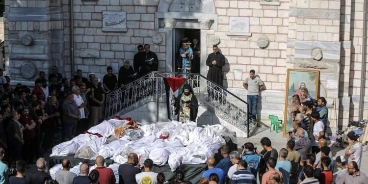 اللقاء الأرثوذكسي يدين الإعتداء على ثالث اقدم كنيسة في العالم  مروان ابو فاضل:  اليدّ الإسرائيلية الحاقدة  لاتزال تمتدّ على مقدساتنا!