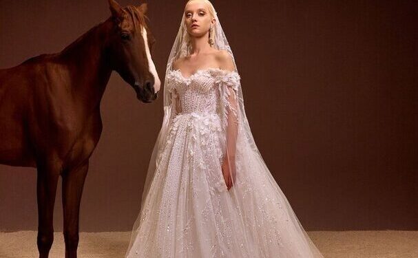 مجموعة جورج حبيقة لربيع وصيف 2024: 18 تصميماً تبهر العينَيْن من قمة رأس العروس الى أخمض قدميها…