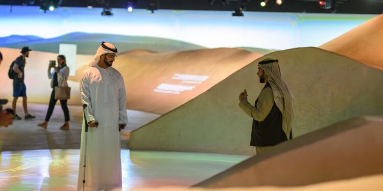 زايد بن حمدان بن زايد تفّقد في زيارة لـ “اكسبو دبي” “بيت الاستدامة ” الاماراتي “ومركز التكنولوجيا والابتكار”…