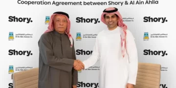اتفاق تعاون بين الوسيط Shory  وشركة “العين الأهلية”-الإمارات  يسمح بالتأمين الفوري على المركبات  عبر منصة الكترونية…
