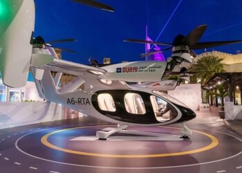 بعد نيويورك مباشرة “التكسي الطائر” في دبي بداية 2026…