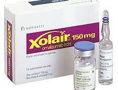 نتائج دراسة طبية-علمية توضح|ان دواء Xolair لعلاج الربويمكنه الوقاية من الحساسيةوالـ FDA أجازت الإستخدامرغم الحمى وتفاعلات في موقع الحقن…