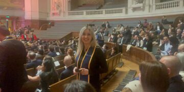 ميرنا سالم تيني من شركة أمانة  تنال دكتوراه في التسويق الرقمي من السوربون   في سابقة هي الأولى من نوعها في لبنان…