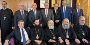 وفد كنسي روسي زار لبنان وبارك الأعمال الجارية في كنيسة “سيدة الفرح” بزحلة…