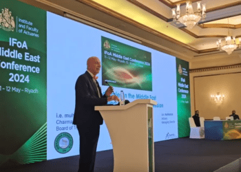 في محاضرة له وعَرْضخلال “مؤتمر الشرق الأوسط 2024..”ابراهيم مهنا قدّم تحليلاً ثاقباًللمشهد الإكتواري الدوليوشدّد على تدريس المهنة في الجامعات…