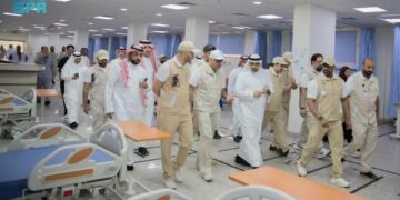 اهتمام بالغ بضيوف الرحمن..جولات متتابعة لفهد الجلاجلتواكب خدمات الرعاية في المشاعر المقدسة…