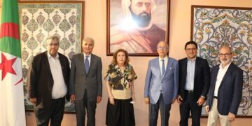 وفد من MIDEL يشكر الجزائرعبر السفير رشيد بلباقي…د. فؤاد زمكحل: “أضأتم بيوتنا وقلوبنا…”