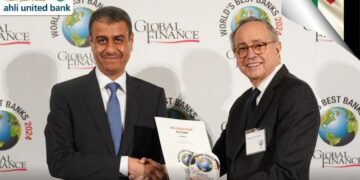 البنك الأهلي المتحد في البحرين ومجموعة بيت التمويل الكويتي يحصدان خمس جوائز من Global Finance…