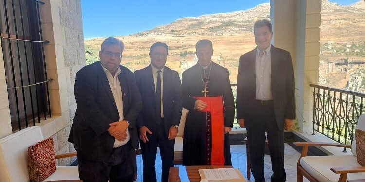 اجتماع طارئ مع البطريرك الراعيسعى اليه وفد من MIDEL..د. فؤاد زمكحل:الإنقاذ يحتاج لمثلث ذهبي:انتشار الجيش..تطبيق 1701وانتخاب رئيس جديد للجمهورية..