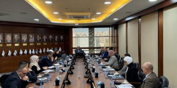 لقاء مالي-تأميني في الإتحاد الأردني لشركات التأمين لبحث آلية عمل مجمّعين وتوزيع الحصص  على الشركات المشاركة فيهما…