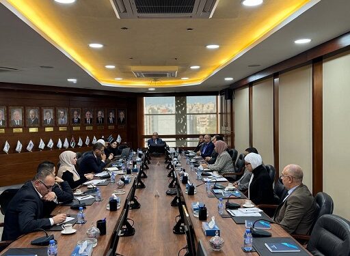 لقاء مالي-تأمينيفي الإتحاد الأردني لشركات التأمينلبحث آلية عمل مجمّعينوتوزيع الحصص على الشركات المشاركة فيهما…