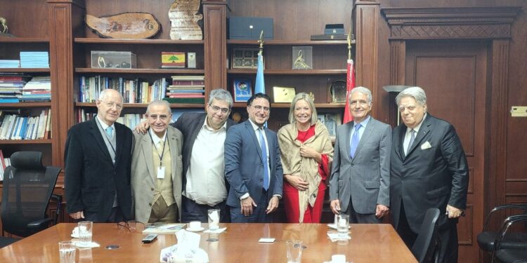 وفد من MIDEL يزور سفيرة الأمم المتحدة في لبنان..  د. زمكحل: “وقف النار في  2024 و انتخاب الرئيس في 2025” …