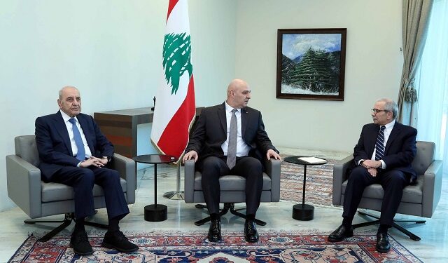 رئيس وأعضاء جمعية تجار بيروت لرئيس الجمهورية المنتخب ولرئيس الحكومة المكلّف: نحن وراءكما صفاً واحداً لنهضة لبنان…