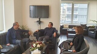 ملفات التكنولوجيا يبحثها وزير المهجرين  مع وزير سابق وسفير الهند…