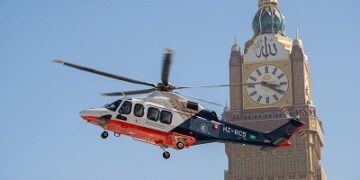 مهبط مروحيات في المسجد الحرام تعزيزاً  للخدمات الإسعافية   لضيوف الرحمن..