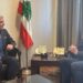 وزير الصناعة يلتقي سفير فرنسا في لبنان