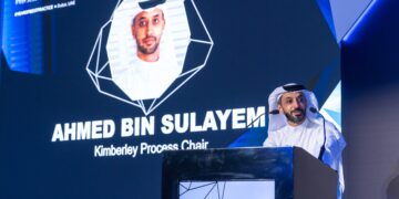 تجارة الماس تمرّ عبر دبي  :   منصّة برئاستها  و اجتماع وزاري لمواجهة التحديات…