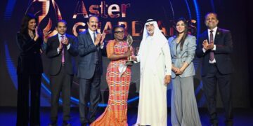 جائزة Aster Guardians للتمريضتذهب الى ممرضة من غانانالت جائزة قيمتها 250 ألف دولار..