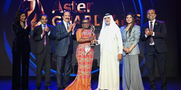 جائزة Aster Guardians للتمريض تذهب الى ممرضة من غانا نالت جائزة قيمتها 250 ألف دولار..