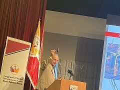 المؤتمر الخامس  للجمعية الثقافية الرومية يُكرّم المؤرخ أسد رستم ويدعو الى ترسيخ الوحدة الإيمانية المسيحية…