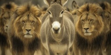 مقولة أسد بين الحمير وحمارٌ بين الأسود كيف تُطبّق في العالم الثالث؟ د. الياس ميشال الشويري: ترمز الى هيمنة خارجية تنتج زعيماً  يبقى حماراً أمام رعاته…