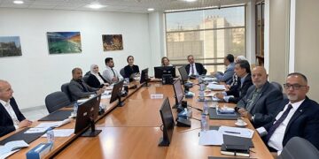 اجتماع مشترك لهيئَتَيْن في لجنتَيْن:إدارة المخاطر والامتثال ..واللجنة القانونيةلمناقشة  حماية البيانات الشخصية…