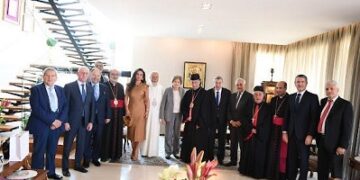 الراعي زار “سيدة الفرح الأرثوذكسية”والمطران صيقلي أولم له…