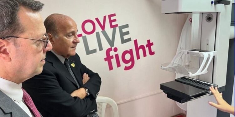 يومٌ للكشف عن سرطان الثدي في أكسا الشرق الأوسط  بالتعاون مع نادي الليونز المنطقة 351