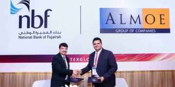 بنك الفجيرة الوطني ومجموعة Almoe   يعقدان شراكة استراتيجية لتسريع تمويل التحوّل الرقمي…