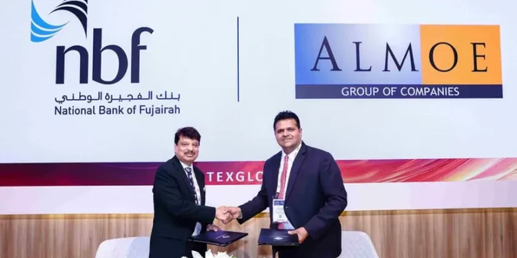 بنك الفجيرة الوطني ومجموعة Almoe  يعقدان شراكة استراتيجية لتسريعتمويل التحوّل الرقمي…