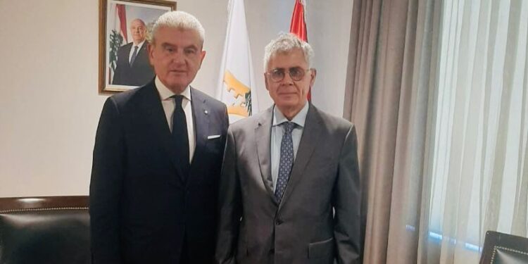 عيسى الخوري يلتقي سفير البرازيل في لبنان…