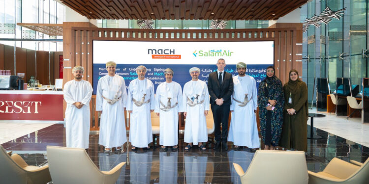 طيران السلام و Mach Aerospace International يوقّعان اتفاقية لتقديم خدمات صيانة عجلات ومكابح الطائرات في سلطنة عُمان…