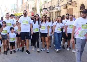 فريق من "أمانة" للتأمينشارك في ماراتون بيروت في جونيهحيث أُقيم هذا العام..