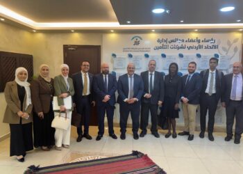 خبراء دوليون وممثلو البنك المركزي و UNDPوشركات التأمين التكافلي لجنة تأمين الحريق والحوادث العامة في الاتحاد الأردني لشركات التأمينتبحث مشروع التأمين الزراعي وإمكانيات توفيره في السوق الأردني