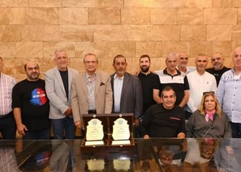 حبيب يكرّم مختارَين من الميناءانتُخبا في رابطة مخاتير طرابلس