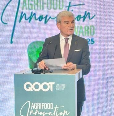 ممثّلاً رئيس الحكومة باحتفال Qootلتوزيع جوائز الابتكار في صناعة الغذاءعيسى الخوري:"مستقبل لبنانيُبنى بالشراكة والمعرفة والتطوير"