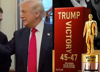 لا حباً بالمال بل لأنه يعشق إبرام الصفقات..ترامب يدخل التاريخ من بوابات عدة:سياسية عقارية تجارية ومالية ..لأنه يفهم جيدا بالتسويقاستغل وجود الشرع في البيت الابيض للترويج لعطره الجديد …