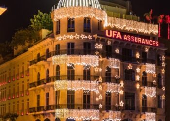 UFA تُنير بأضوائها ساحة الشهداءوتحتفل مع شركائها بوداع عام واستقبال 2026