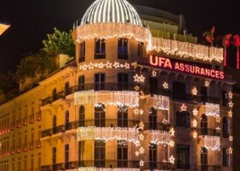 UFA تُنير بأضوائها ساحة الشهداءوتحتفل مع شركائها2026 بوداع عام واستقبال