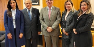 حبيب يتابع مع وزير العمل الرابط الإلكتروني بين الوزارة ومصرف الإسكان