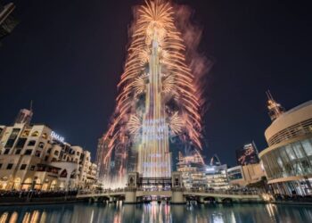 دبي تستعد لأضخم عرض عالمي..برج خليفة يحتفل برأس السنةمع لمسة بوليوودية