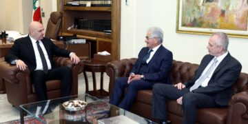 سليم صفير يزور رئيس الجمهورية والبحث تناول البيان الأخير الإعتراضي لجمعية المصارف في لبنان…