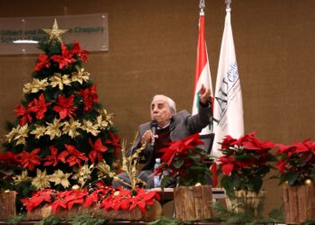 هنري زغيب في المركز الطبي للجامعة اللبنانية الأَميركيةمستشفى سان جون: يسوع، جبران، ولبنان