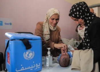 اليونيسف والصحة العالميةيطلقان الجولة الثانية منحملة التطعيم الروتينية فى غزة