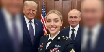 الجندية الأميركية المزيّفة ضحكت على مليون متابع بعدما أوهمتهم أنها تقود مقاتلات إف22 …