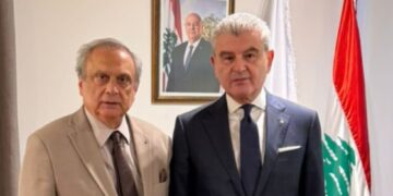 حبيب يُطلع وزير الصناعة على قرار رفع رأسمال مصرف الإسكان