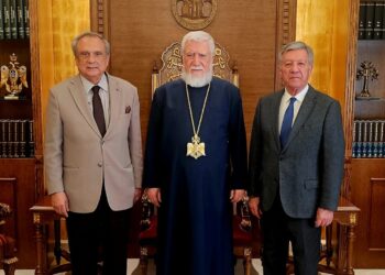 حبيب يُطلع البطريرك كيشيشيانعلى نشاط مصرف الإسكان