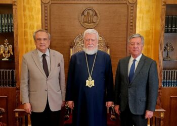 حبيب يُطلع البطريرك كيشيشيانعلى نشاط مصرف الإسكان