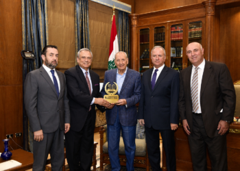 حبيب يسلّم برّي اليوبيل الذهبي لمصرف الإسكانويعلن عن مشروع إسكاني إنمائي جديديواكب حاجات المرحلة