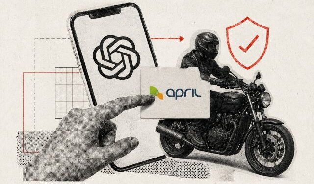 تُصدر أبريل وثائق تأمين الدراجات النارية عبر ChatGPT